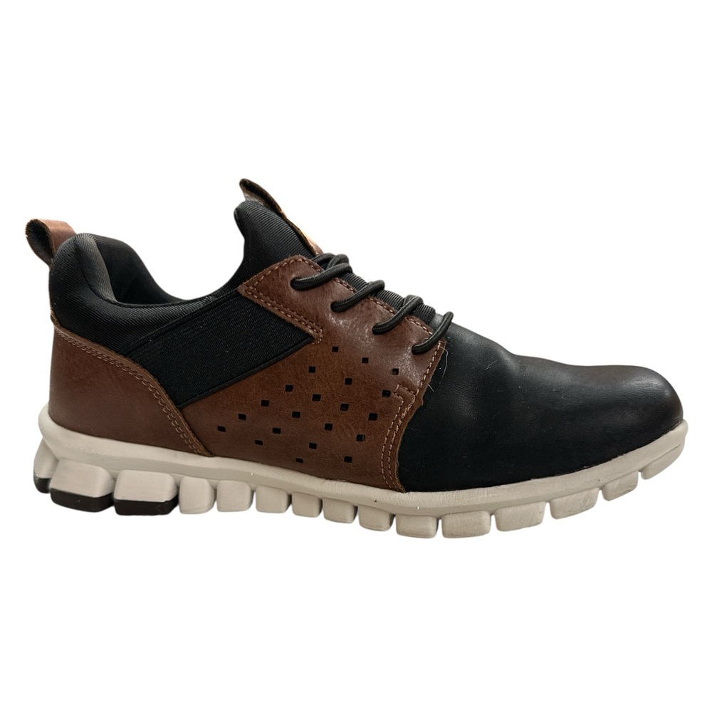 NoSox A Deer Stag Concept With Memory Foam Betts Jr. Brown/Black Slip-on Boys S3